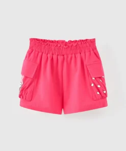 Minnie Girls Elastic Shorts
