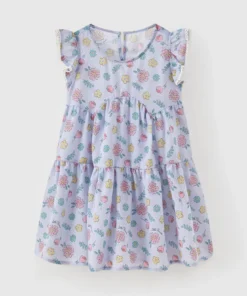 Baby girl short sleeve dress