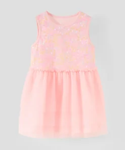Sleeveless chiffon princess dress for girls